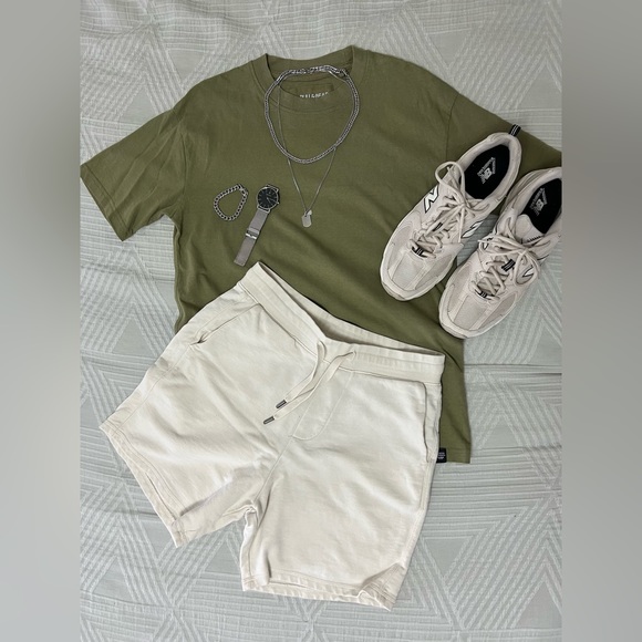 Khaki green oversize Tee - Picture 5 of 5